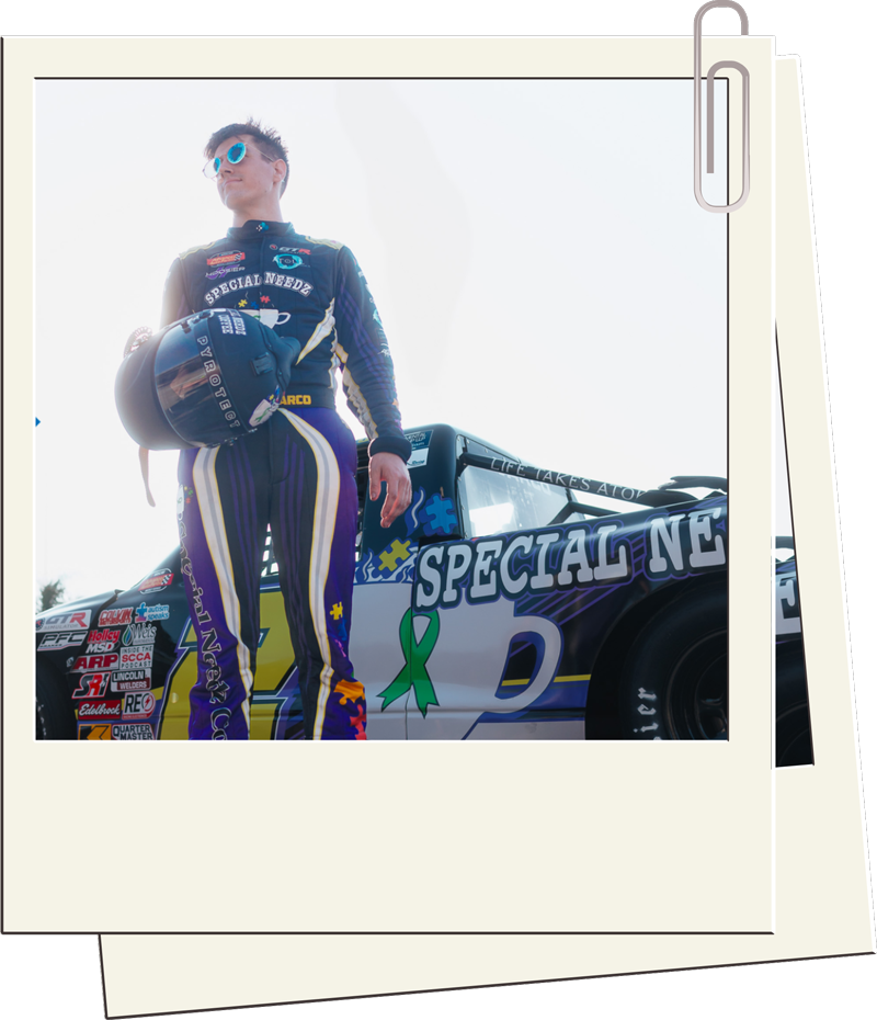 Austin Varco race car driver